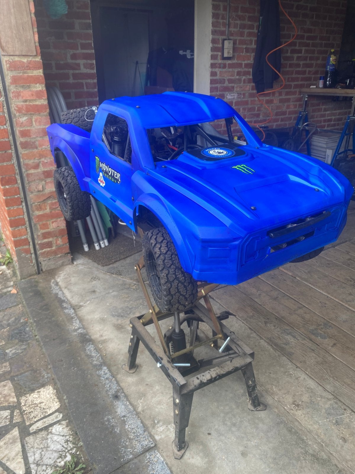 Kraken vekta KV5TTE, Ophalen, Auto offroad