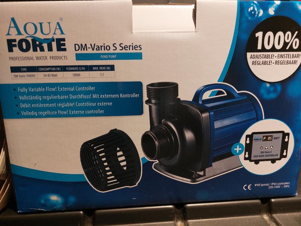 Aqua forte 10.000 liter vijver pomp, Ophalen, Zo goed als nieuw, Vijverpomp