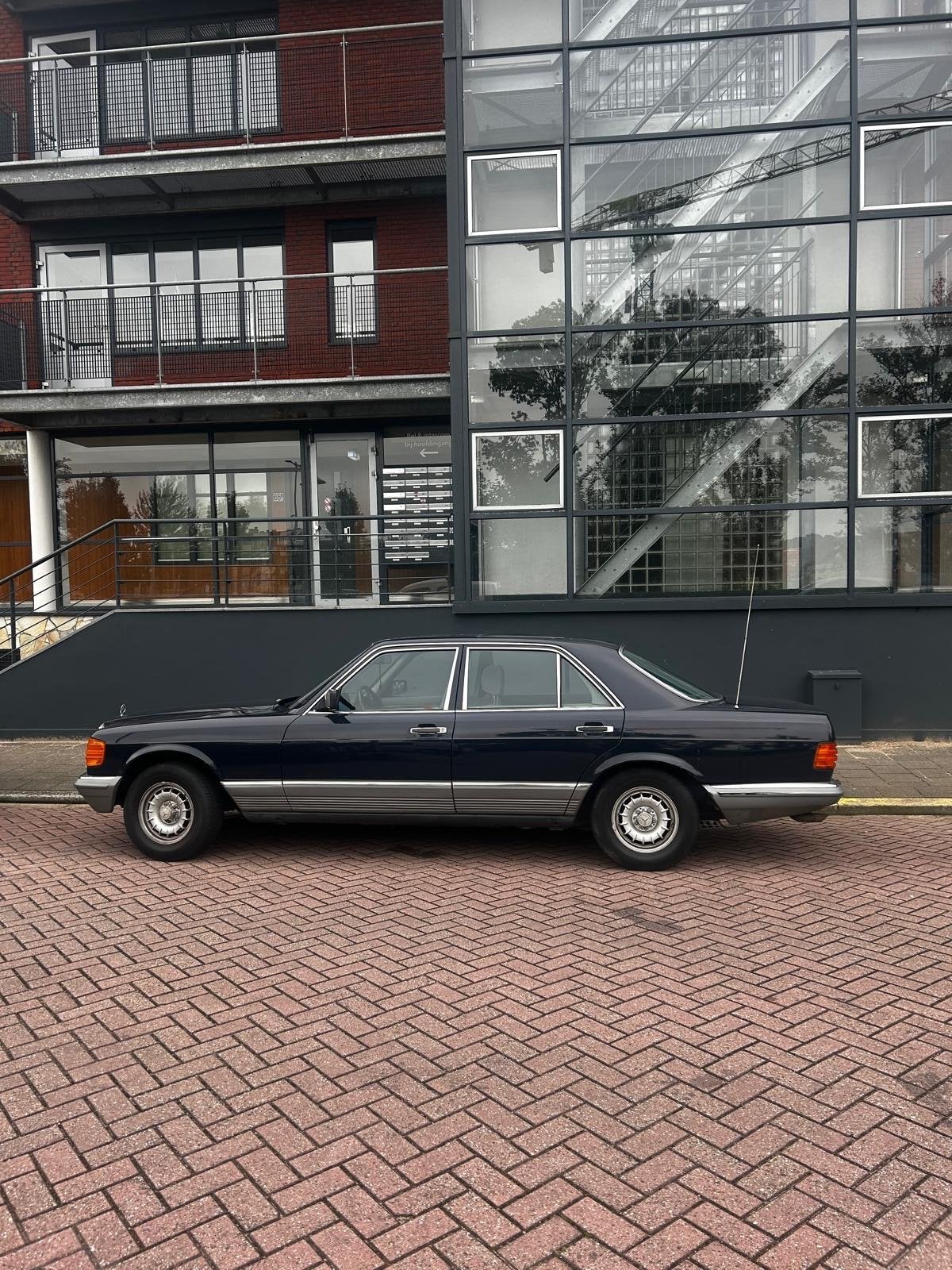 Wegenbelasting vrij, Mercedes 280 S 1983 Blauw, 156 pk, Blauw, Particulier, Sedan
