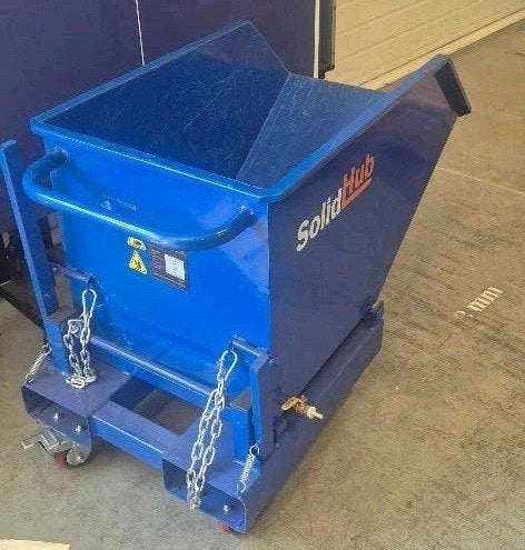 Kiepbak / Kantelbak Solidhub, Ophalen, Zo goed als nieuw