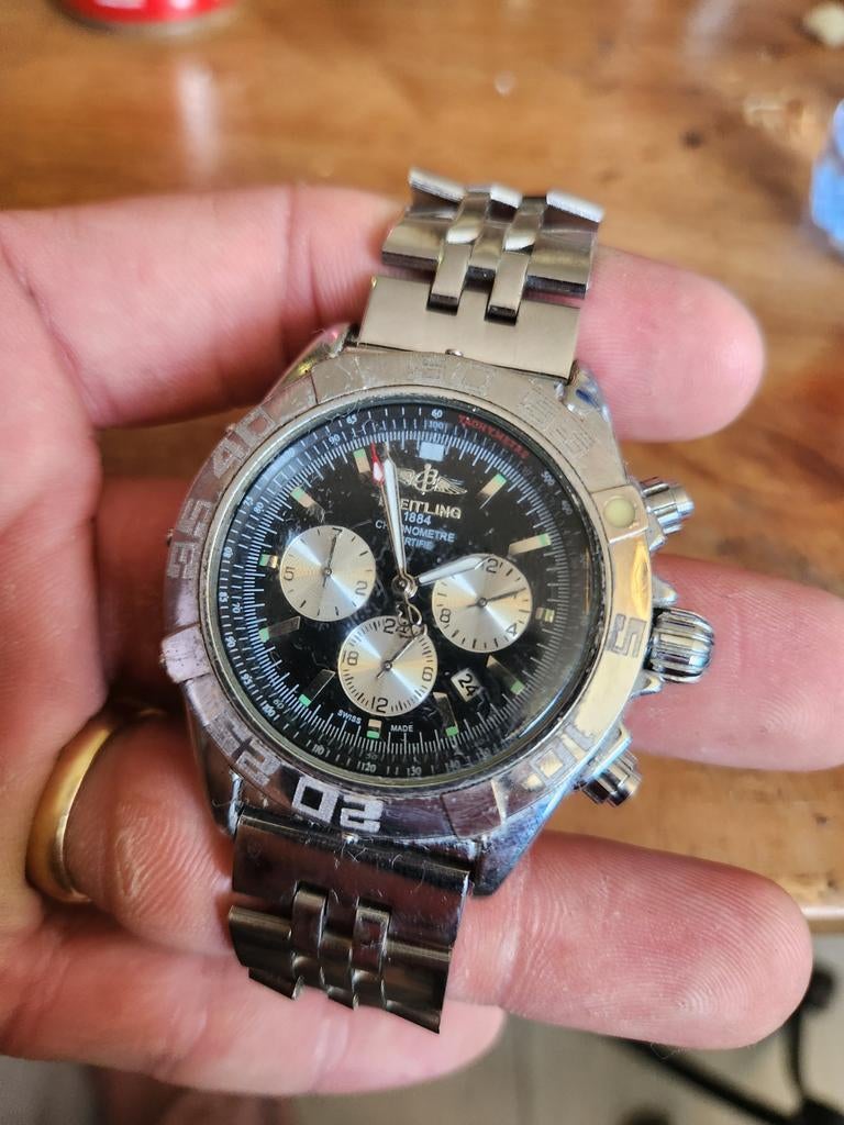 Breitling Polshorloge - Staal, Ophalen of Verzenden