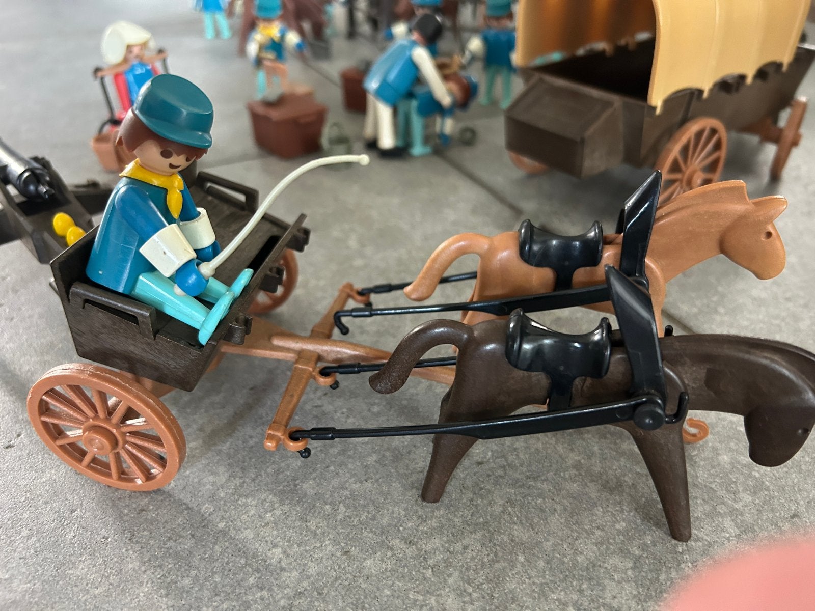 Retro - Grote Playmobil Western set, Ophalen of Verzenden, Gebruikt, Jongen of Meisje