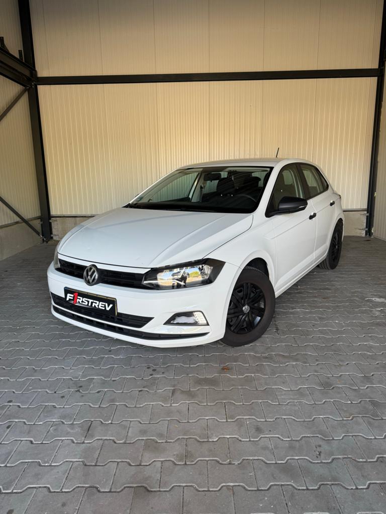 Volkswagen Polo 2019 Wit DEALER ONDERHOUDEN+RECENT BEURT, Stof, 4 cilinders, Wit, Bedrijf