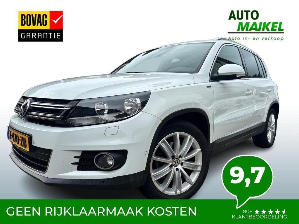 Volkswagen TIGUAN 1.4 TSI sport en style 122PK, Auto's, Volkswagen, Voorwielaandrijving, 15 km/l, Gebruikt, 4 cilinders