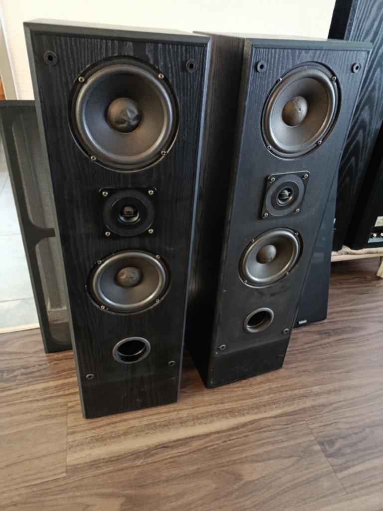 Yamaha NS-G40 een tweeter kapot, Gebruikt, 60 tot 120 watt, Front, Rear of Stereo speakers, Ophalen