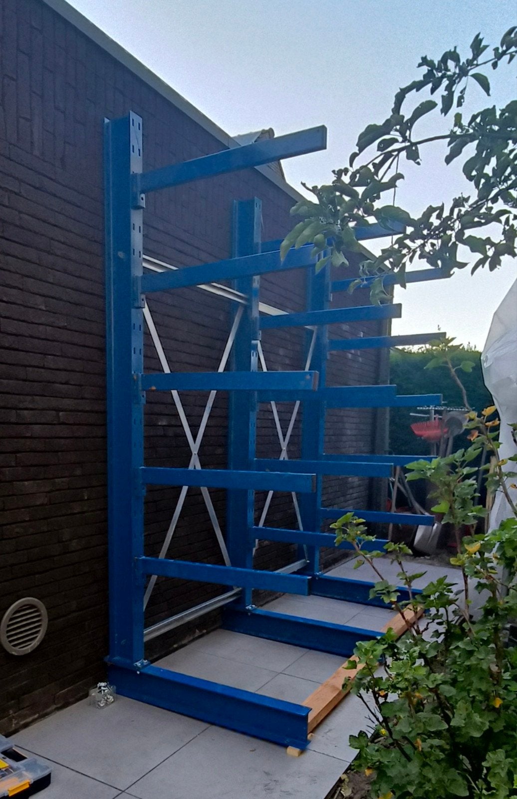 Zware draagarmstelling, Ophalen