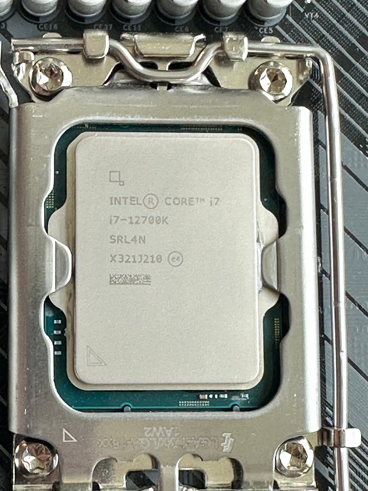 Intel Core i7-12700K met ASRock H610M-HVS en CPU cooler, Ophalen of Verzenden, Zo goed als nieuw, 12-core, 3 tot 4 Ghz