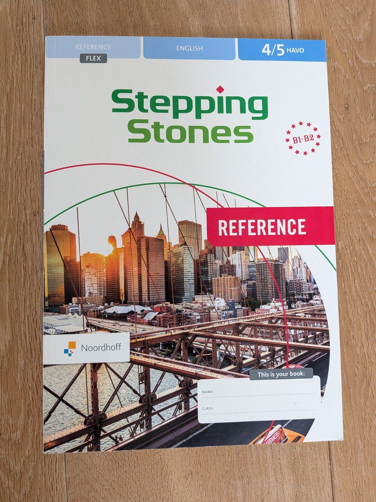 Noordhoff Stepping Stones Flex Engels havo 4/5 - Nieuwstaat, Boeken, Schoolboeken, Ophalen of Verzenden, Nieuw, HAVO, Engels