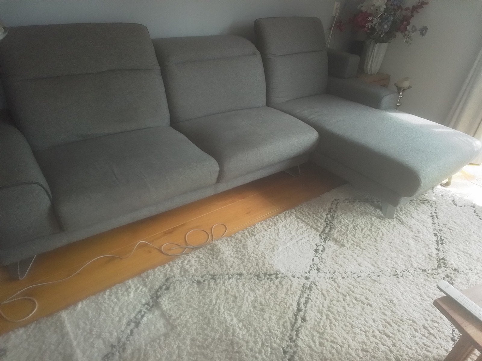 Comfortabele hoekbank - Ideaal voor ontspanning, Ophalen, 250 tot 300 cm, Gebruikt, 100 tot 125 cm