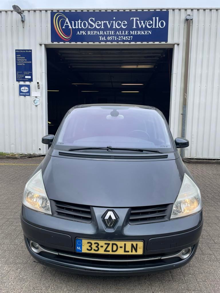 Renault Espace 2.0 16V Turbo 125KW 2008 Grijs, Auto's, Renault, Voorwielaandrijving, 1998 cc, Zwart, 4 cilinders