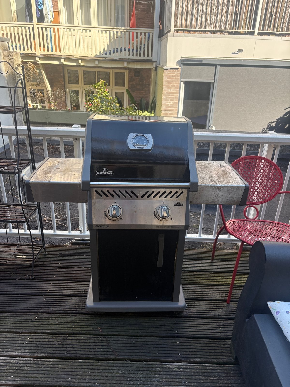 Napoleon Rogue Gasbarbecue - Gebruikt, Tuin en Terras, Ophalen, Gebruikt
