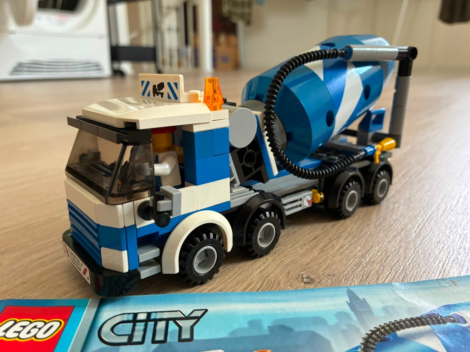 Lego City 7990 Cementmixer - Compleet met instructies, Lego, Ophalen of Verzenden, Compleet, Complete set