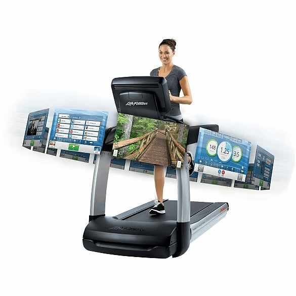 Life Fitness – Discover 95T SE – Loopband, Sport en Fitness, Ophalen of Verzenden, Zo goed als nieuw, Benen, Overige typen