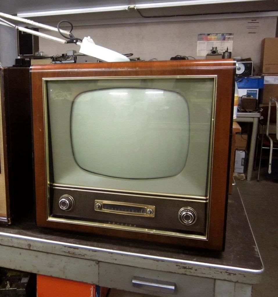 vintage philips buizen televisie opknapper, Antiek en Kunst, Ophalen