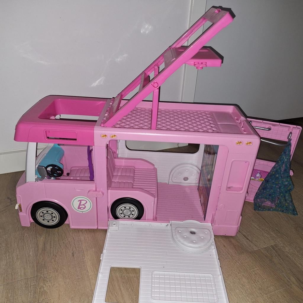 Camper barbies, Ophalen of Verzenden, Gebruikt, Barbie