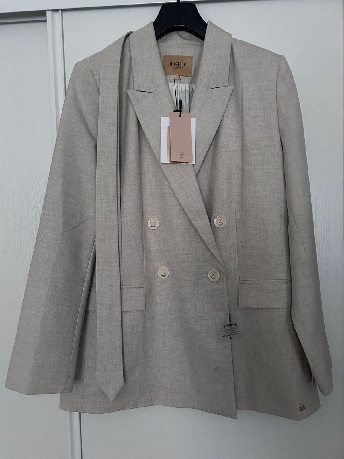 Josh V blazer, Kleding | Dames, Ophalen of Verzenden, Zo goed als nieuw, Beige