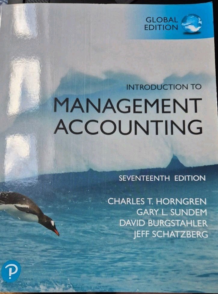 MANAGEMENT ACCOUNTING, Ophalen, Charles T. Horngren, Nieuw, Management