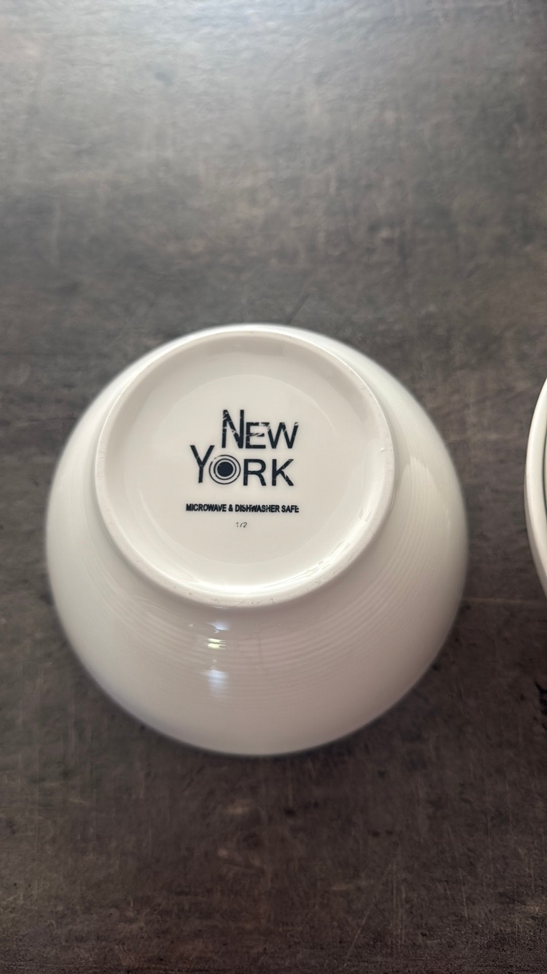 New York kommen 4 stuks, Ophalen, Gebruikt, Overige merken, Kom(men)