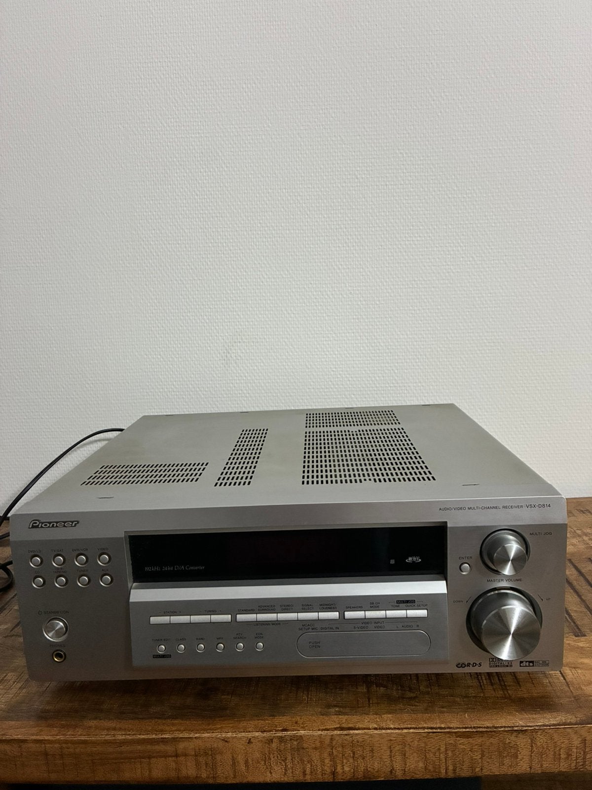 Pioneer VSX-D814, Audio, Tv en Foto, Versterkers en Receivers, Ophalen, Zo goed als nieuw, Pioneer, 120 watt of meer