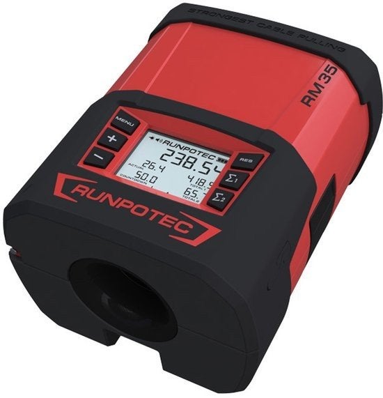 Runpotec RM35 Kabeltrekker Afstandsmeter, Ophalen of Verzenden, Zo goed als nieuw