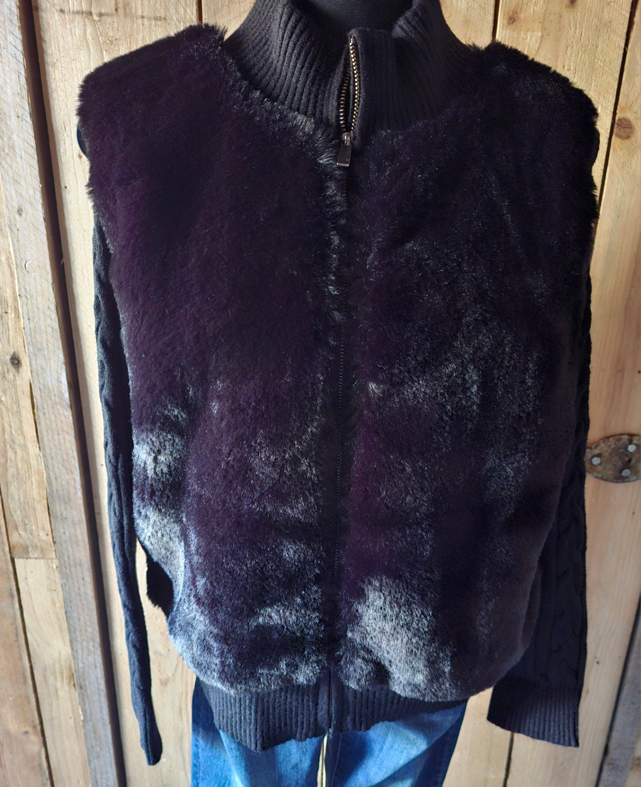 zwart vest M/L, Maat 38/40 (M), Exquiss's, Zwart, Ophalen of Verzenden