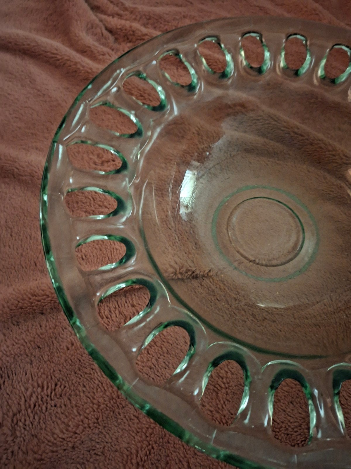 Vintage Vidrios San Miguel glazen kom/schaal, Ophalen, Zo goed als nieuw, Rond, Glas