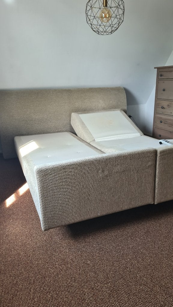 Boxspring 220x180 eastborn, Ophalen, Gebruikt, Overige kleuren, Klassiek