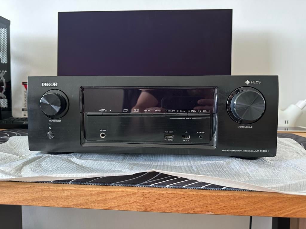 Denon AVR-1400H 7.2 kanaals AV receiver, Audio, Tv en Foto, Versterkers en Receivers, Ophalen, Overige systemen, Denon, Zo goed als nieuw