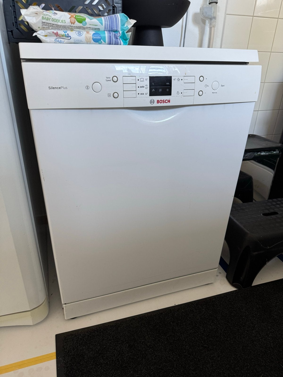 Bosch SilencePlus Vaatwasser - Perfect voor uw keuken!, Ophalen, Gebruikt, Minder dan 85 cm, 60 cm of meer