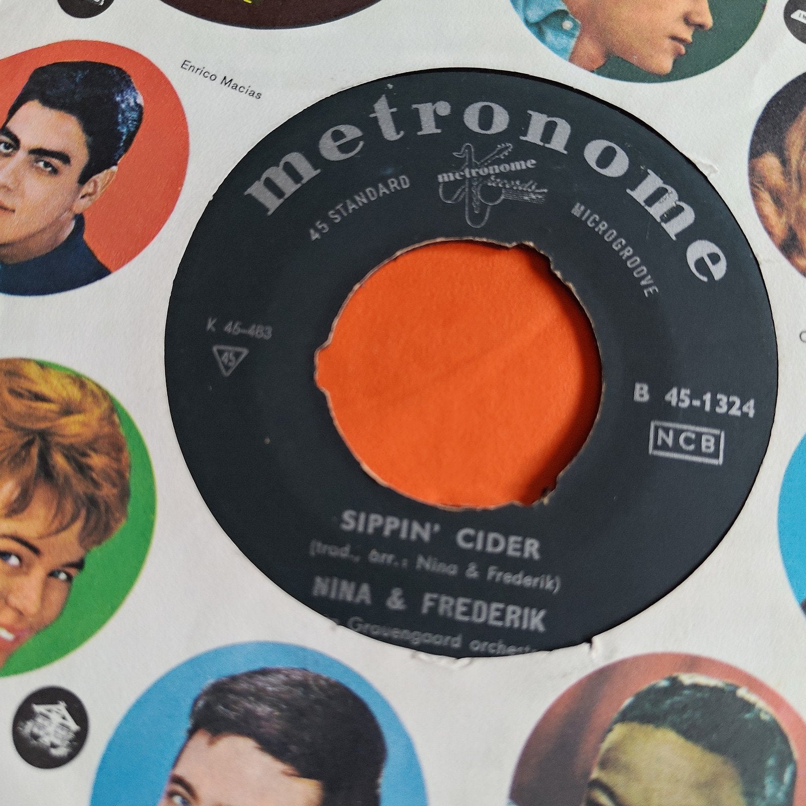 Nina & Frederik - Sippin' Cider (Metronome 45 toeren), Gebruikt, 7 inch, Ophalen of Verzenden, Pop