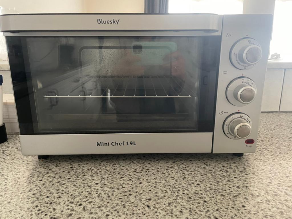 Bluesky Mini Chef 19L Oven - Compact en Handig, Witgoed en Apparatuur, Ovens, Ophalen, Zo goed als nieuw, Minder dan 45 cm
