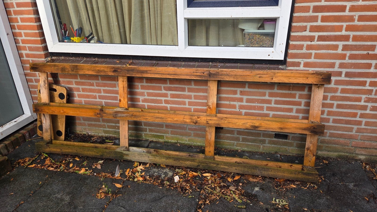 Palet 237 x 80 cm, gratis ophalen., Doe-het-zelf en Verbouw, Hout en Planken, Ophalen, 200 tot 250 cm, Pallet