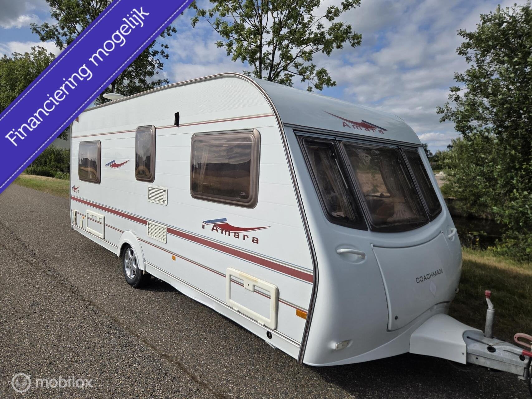 Amara 530/4 enkele bedden fransbed mover, Overige merken, Koelkast, Rondzit, 2 aparte bedden