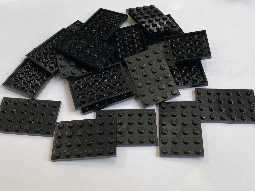 Partij 20x nieuwe 4x6 Lego platen in diverse kleuren, Overige thema's, Lego, Nieuw, Ophalen of Verzenden