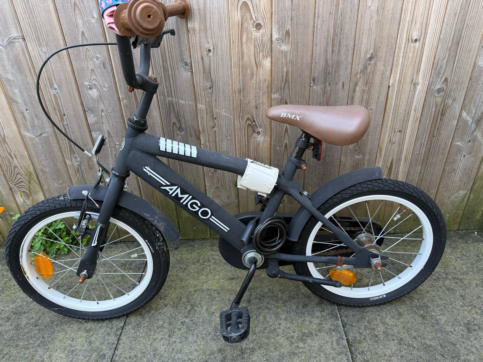 Amigo kinderfietsje - opknapper, Ophalen, Gebruikt, Velgrem, 16 tot 20 inch