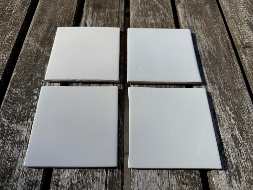 Makkum Tegels Handvorm Antiek Genuanceerd Tegels 13x13 Grijs, Ophalen, Nieuw, Minder dan 20 cm, Minder dan 20 cm
