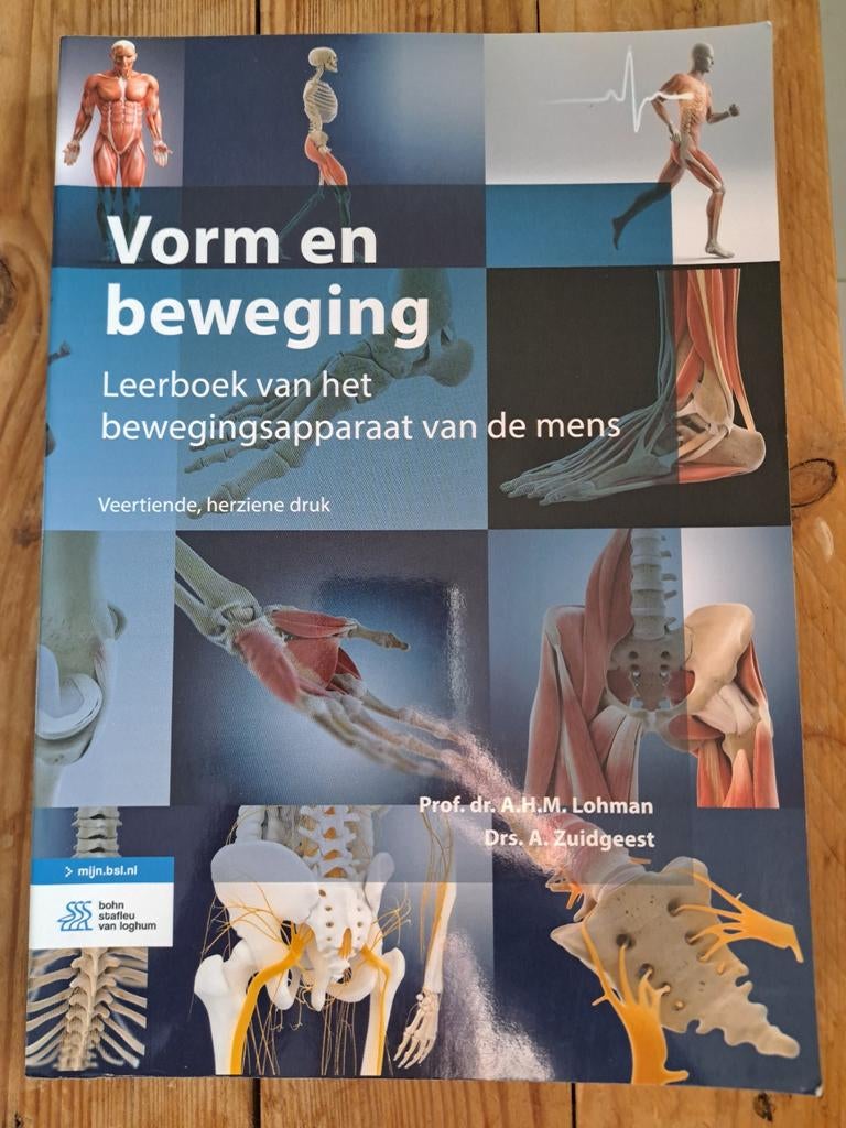 Vorm en beweging - 14e editie, Zo goed als nieuw, A.H.M. Lohman / A. Zuidgeest, Beta, HBO