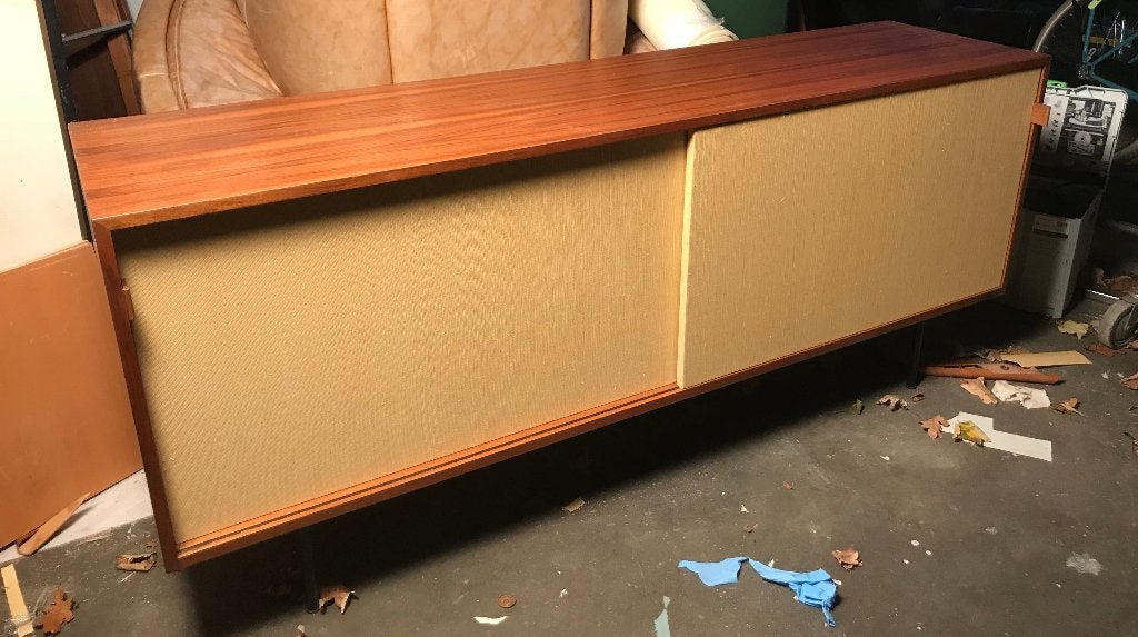 Dressoir Knoll vintage jaren 50 design, Ophalen, Gebruikt, 150 tot 200 cm, Met lade(s)