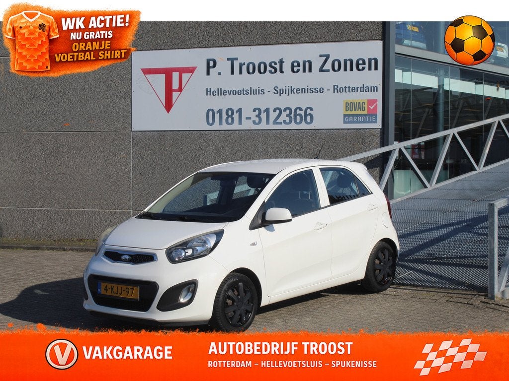 Kia Picanto 1.0 CVVT ISG Comfort Pack 5 deurs! Airco/Elektri, Auto's, Kia, Bedrijf, Te koop, Picanto, ABS, Airbags, Airconditioning