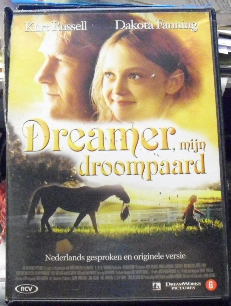 Dreamer DVD, mijn droompaard met Kurt Russell en Dakota Fann, Vanaf 12 jaar, Ophalen of Verzenden, Zo goed als nieuw