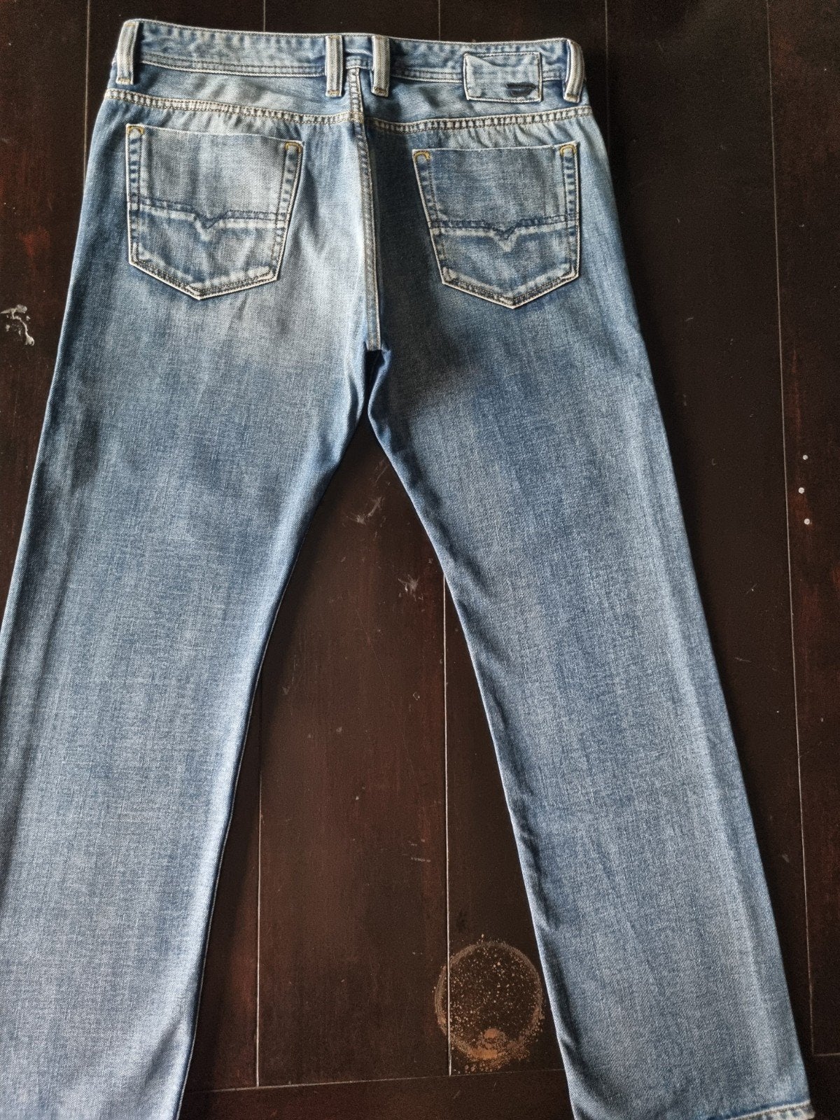 ZGAN CLASSIC DIESEL VIKER REGULAR STRAIGHT JEANS SIZE 36/32!, W36 - W38 (confectie 52/54), Diesel, Blauw, Ophalen of Verzenden