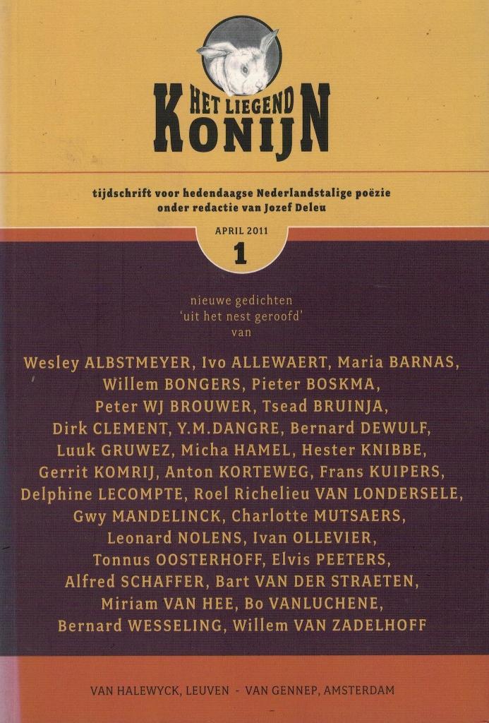 Het Liegend Konijn - april 2011., Boeken, Ophalen of Verzenden, Zo goed als nieuw