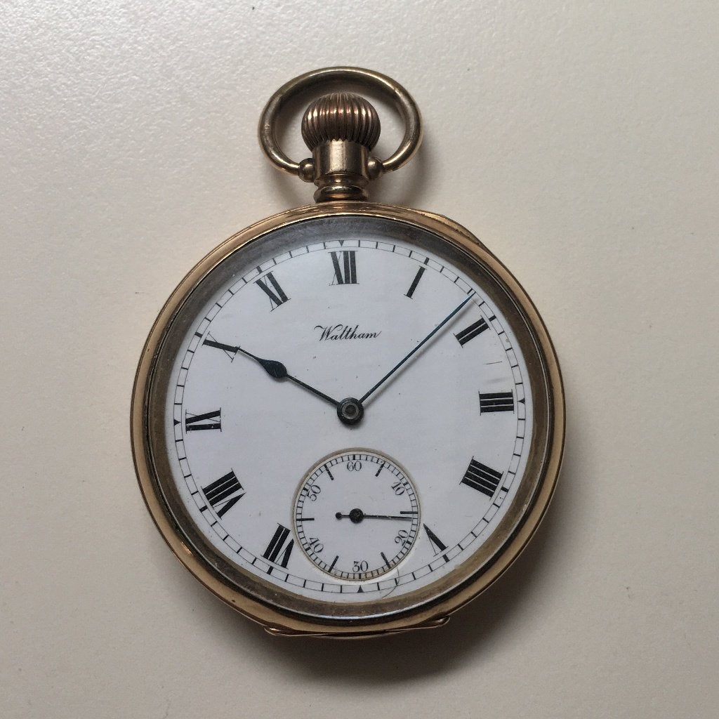 Waltham Zakhorloge 1907-23 Jewels, Overige merken, Zakhorloge, 1900 tot 1930, Ophalen of Verzenden