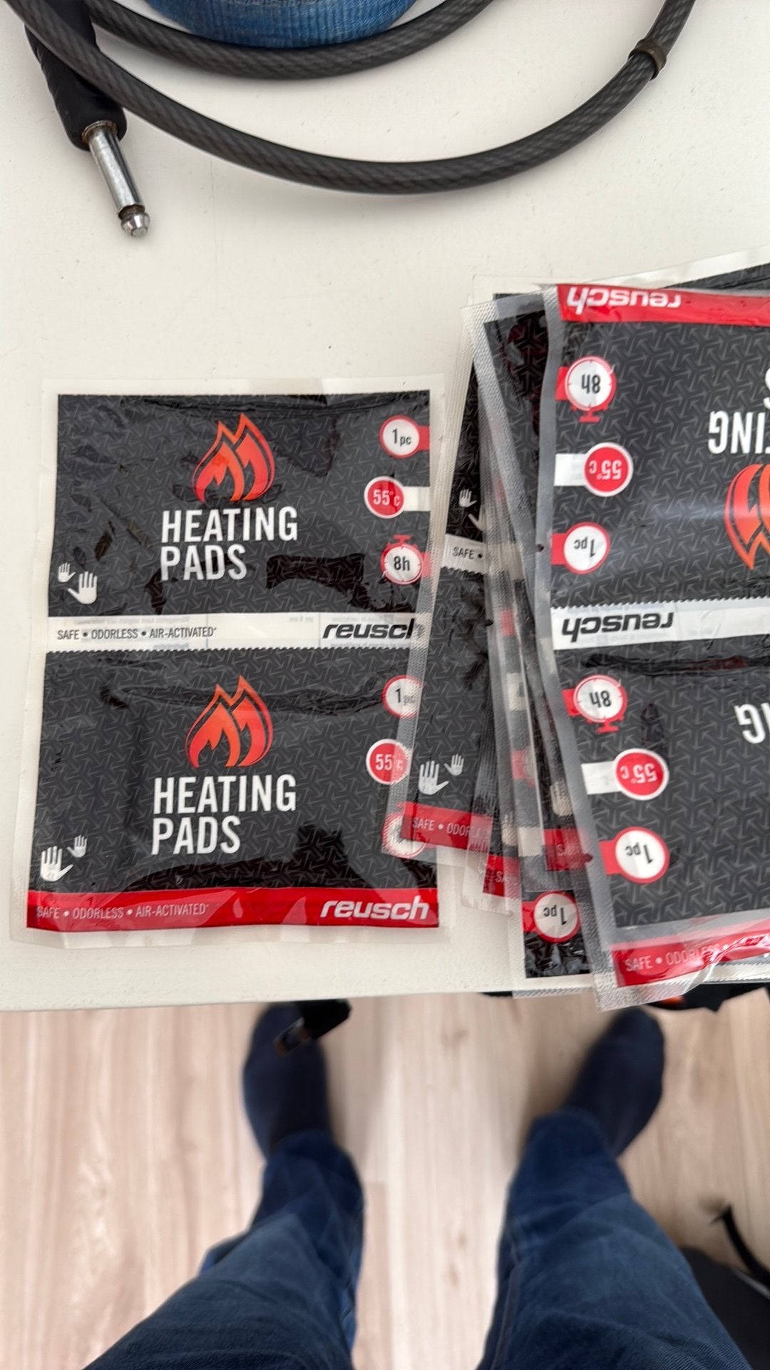 Heating pads, Verzenden