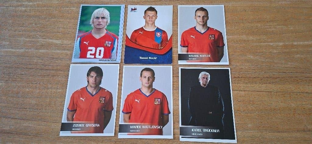Spelerskaart; 6x Tsjechie, Ophalen of Verzenden, Nieuw, Buitenlandse clubs, Spelerskaart