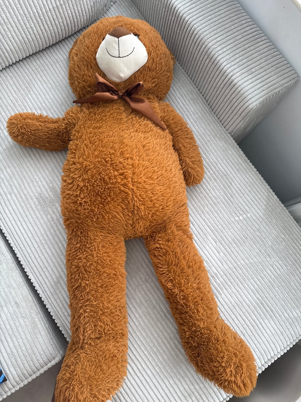 Grote bruine teddybeer - knuffelbeer, Ophalen, Overige merken, Overige karakters, Beer