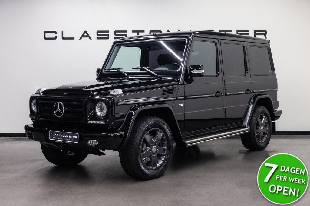 Mercedes-Benz G-Klasse 500 St.Wagon Btw auto, Fiscale waarde, Auto's, Mercedes-Benz, Automaat, Automatische klimaatregeling, Gebruikt