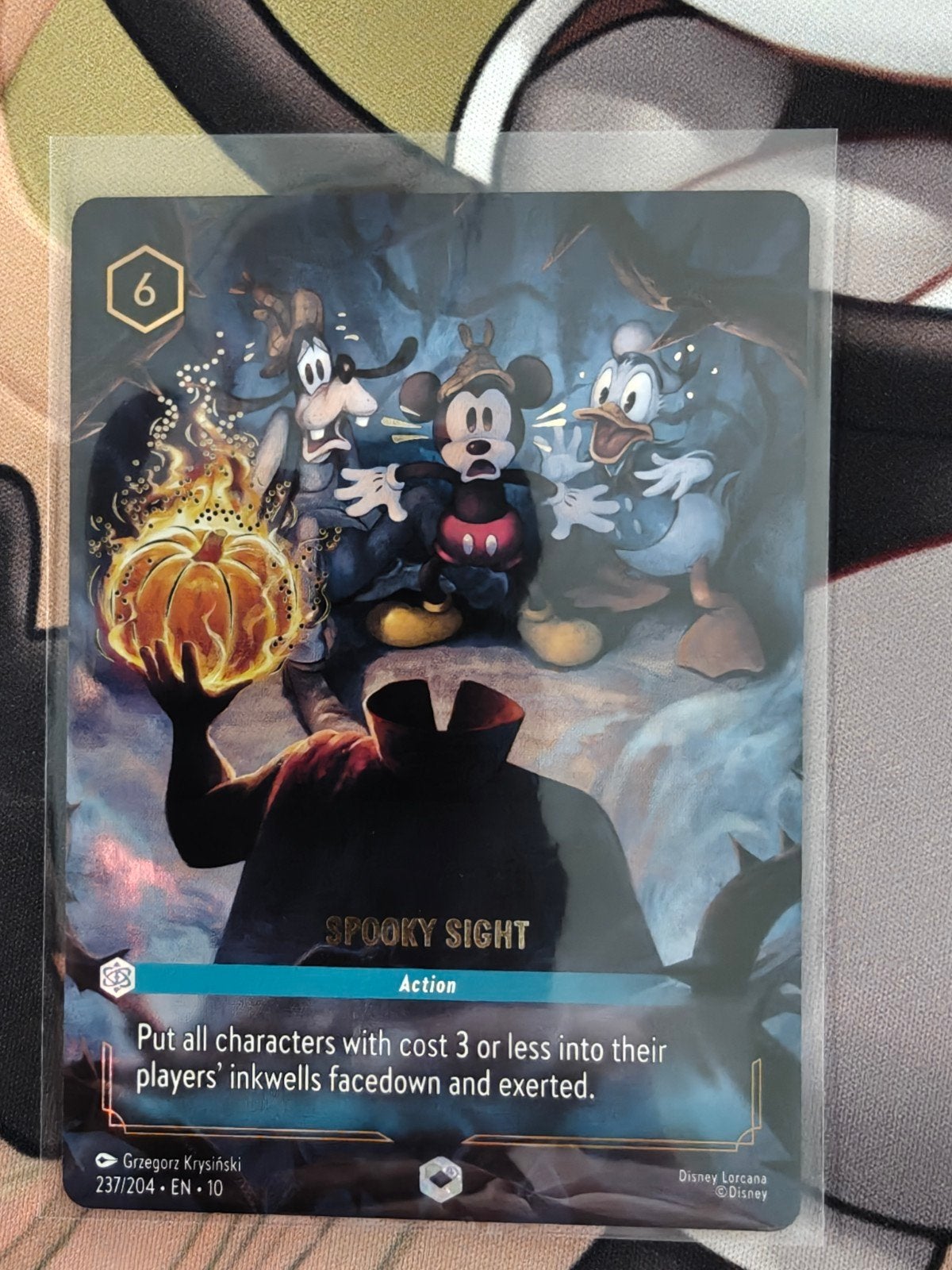 Disney Lorcana Spooky Sight Enchanted, Ophalen of Verzenden, Nieuw