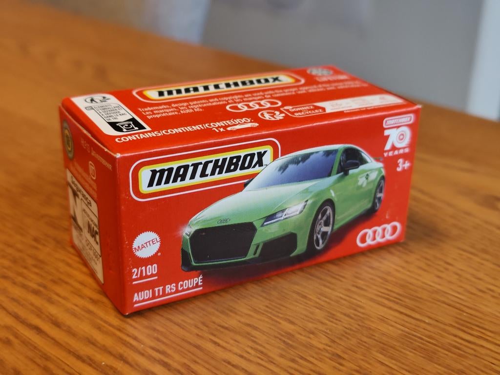 Matchbox Audi TT RS Coupe, Ophalen of Verzenden, Auto