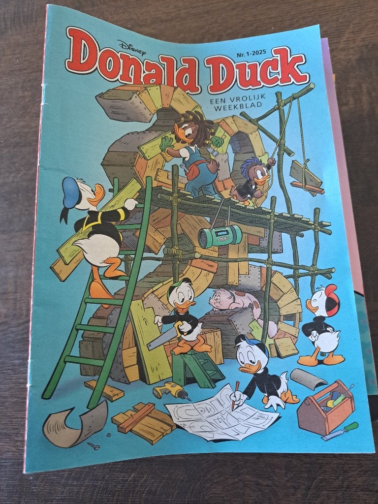 Complete jaargang 2025 Donald Duck, Boeken, Complete serie of reeks, Ophalen, Zo goed als nieuw